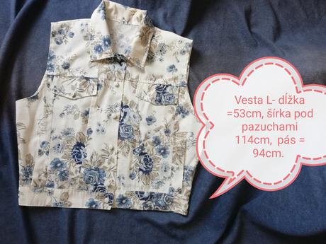 Kvetovaná vesta l, l