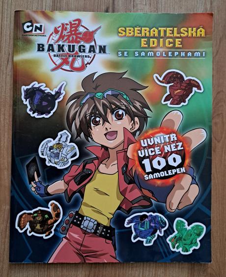 Knižka "bakugan - zberateľská edícia", 