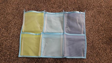 Vreckár ikea - závesný úložný diel s vreckami, 