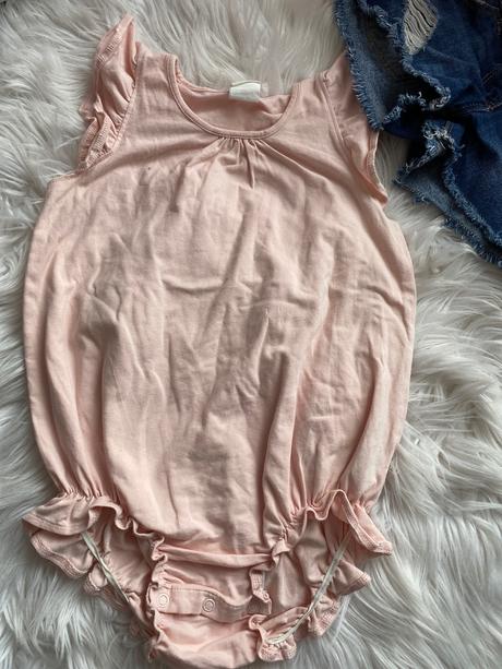 Opalovačky , body s volanikom, h&m,104