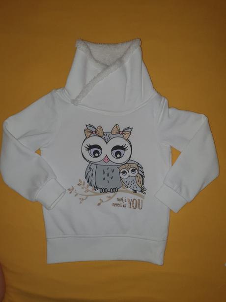 Zateplená mikinka, dopodopo,110