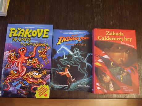 Knihy - indiana jones a čarodejnice z jazdeckej..., 