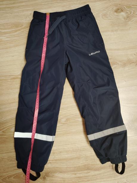 Zateplené nohavice 104/110, lewro,104