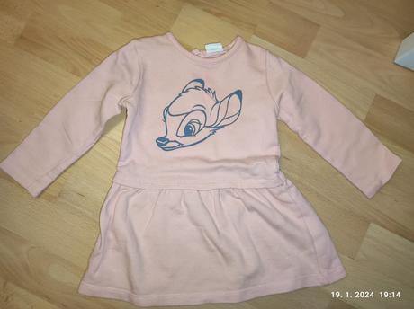 Šaty pre dievčatko 74/80, disney,74