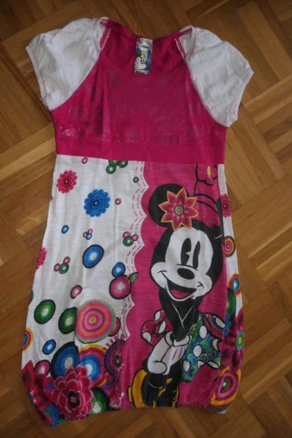Desigual minnie nadherne dievcenske saty 9/10, desigual,140