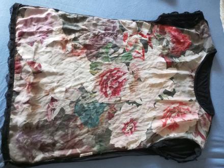 Tričko kvet cipka, 44