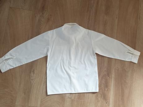 Biela kosela s dlhym rukavom 122/128, 122