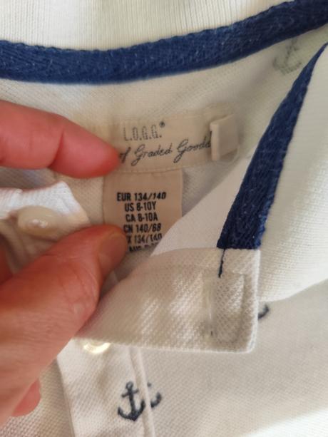 H&m tričko, l.o.g.g.,134