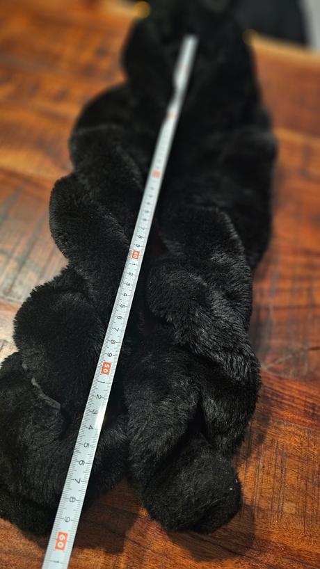 Kožušinový šál, marks & spencer