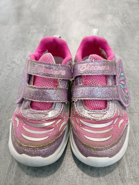 Skechers - svietiace botasky, skechers,26