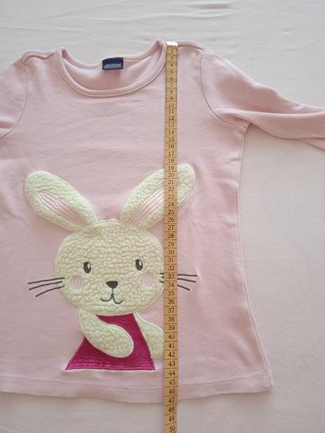Mikina so zajačikom v. 116/122., 116