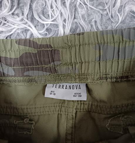 Maskáčové nohavice, terranova,158