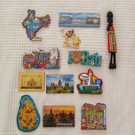 Magnetky ázia, indonézia, afrika, saudi, 