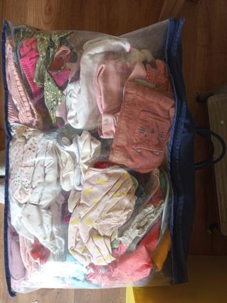 Darujem oblečenie 62-80+plienky2, 68–80