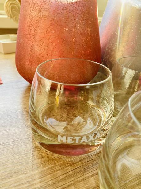 Značkové poháre metaxa,