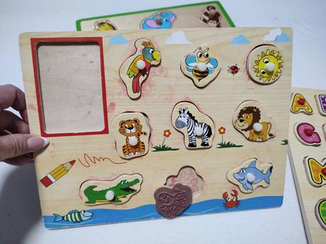Drevené puzzle, 