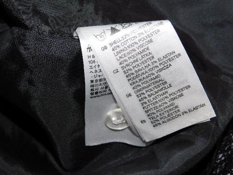 Velmi pekna elegantna čipkovana sukna, h&m,40