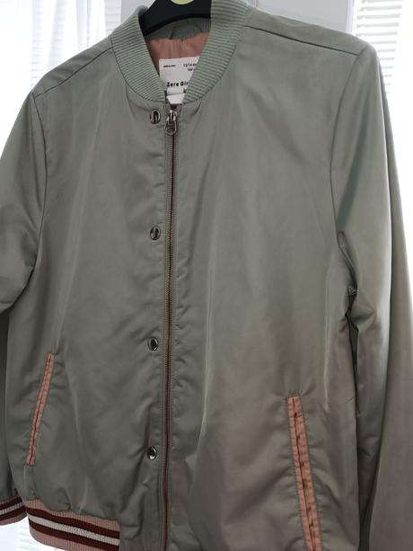 Zara prechodná bunda,bombera, zara,164