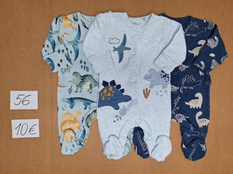 Next pyžamká s dinosaurami, veľ.56, 50–62