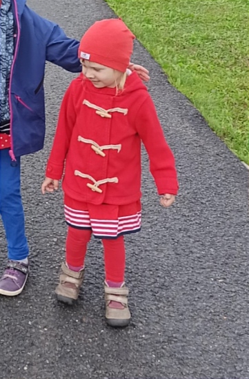 Kabátik pre červenú čiapočku, next,98