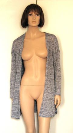 Dlhý melírovaný svetrík,