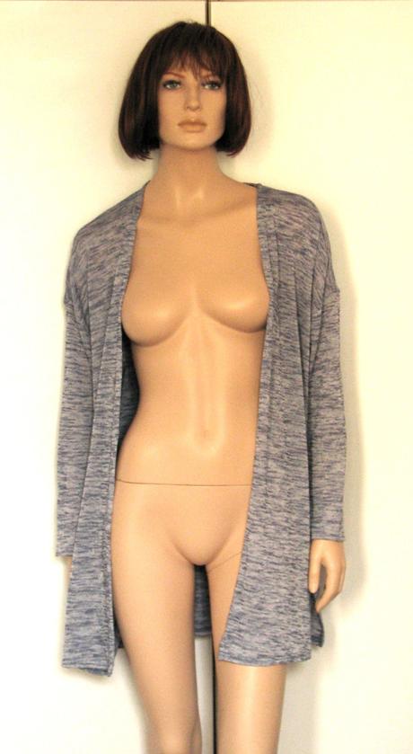 Dlhý melírovaný svetrík, 