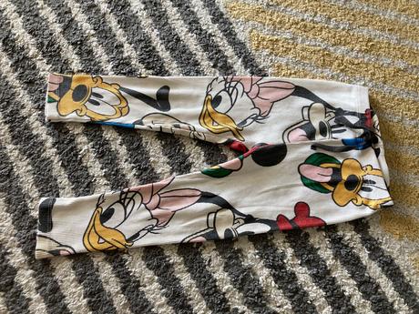 Rebrované legínky disney 98/104, disney,98