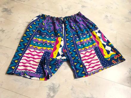 Tričkové etno kraťasy, l