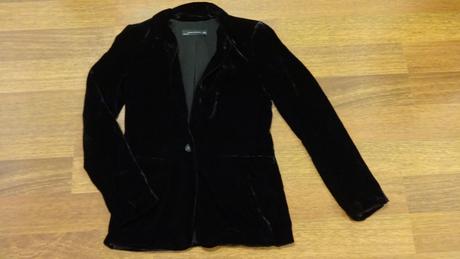 Zara zamatové sako xs, zara,xs