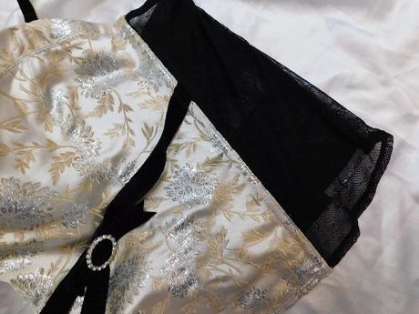 Velmi pekny korzetovy top na slavnost, h&m,m