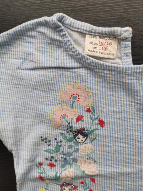 Tričko s krátkym rukávom, zara,86