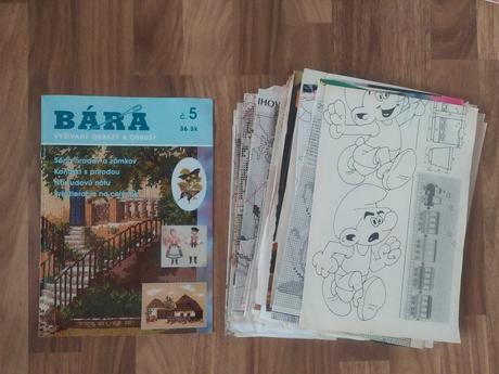 Malování jehlou, bára,