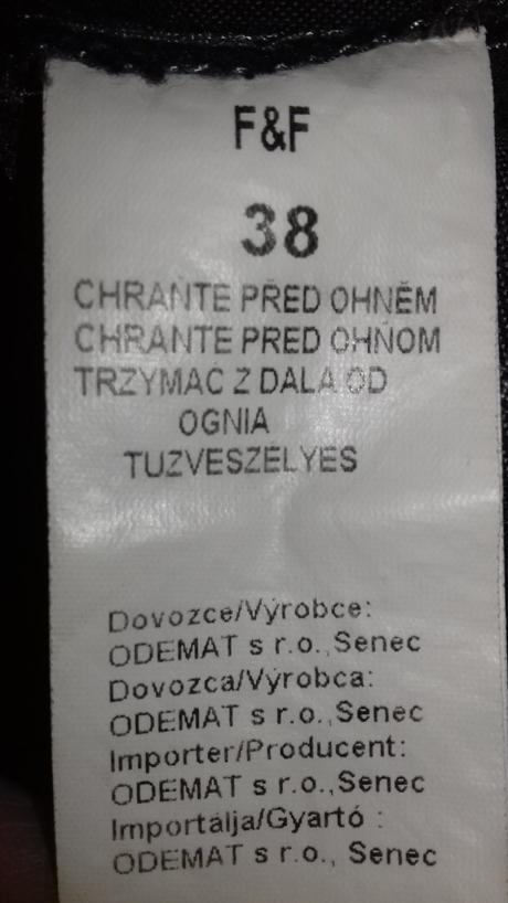 Elegantné nohavice č.38, f&f,38