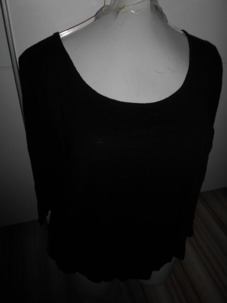 Dámske čierne voľné tričko zn. george, george,xl