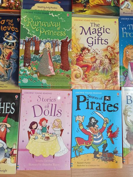 Usborne young reading level 1, 