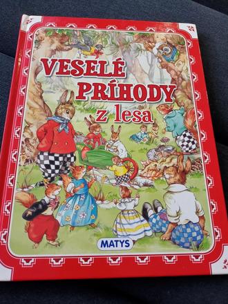 Kniha " veselé príhody z lesa", 