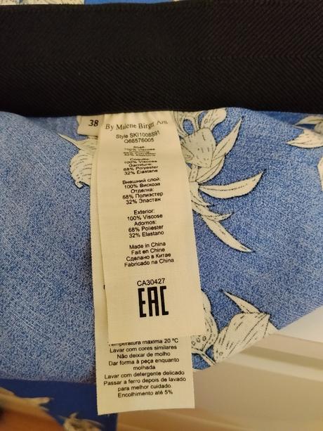 Luxusná midi sukňa by malene birger, 38