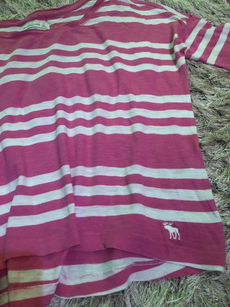 Lezerne tricko cropp top, abercrombie&fitch,m