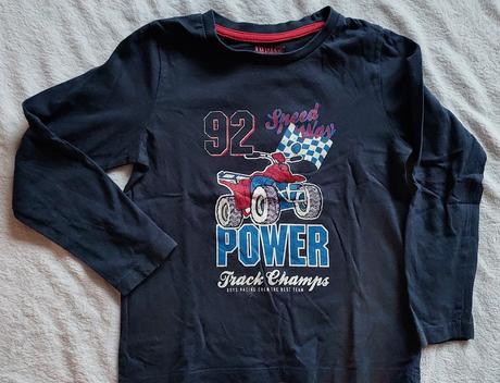 Bavlnené tričko 2 x - 4-6 rokov, lupilu,116