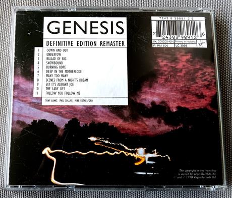 Cd genesis - and then there webe three,