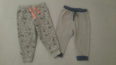 Chlapčenské tepláky (2 ks) + mikina + tričko, 86–98