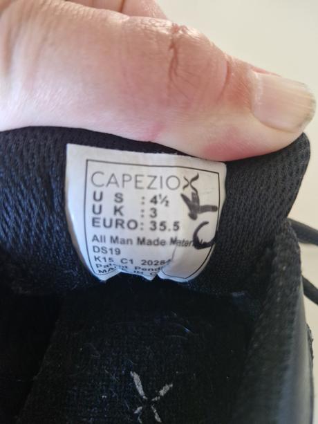 Tanečné topánky dance sneakers, capezio,35