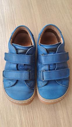 Barefoot topánky froddo d-velcro modré, froddo,32