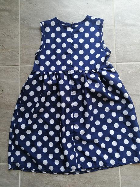 Bodkované šaty v 116, 6-7 r., 116