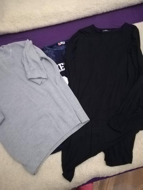 Balík tričiek dlhý rukáv veľ. l 16 ks, amisu,l