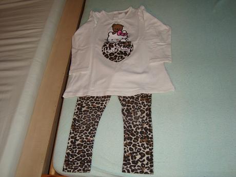 Komplet tunika a leginky, h&m,92