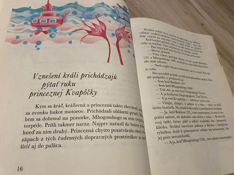 Stará retro rozprávka princezná kvapôčka,