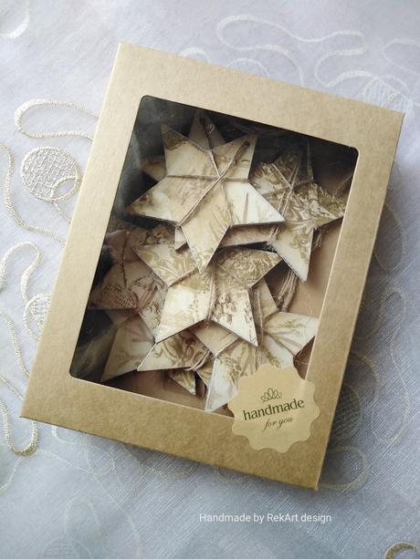 Hand made vianočné ozdoby na stromček, 