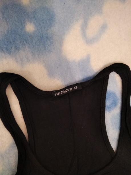 Tričko na ramienka s čipkou veľkosť xs, terranova,xs