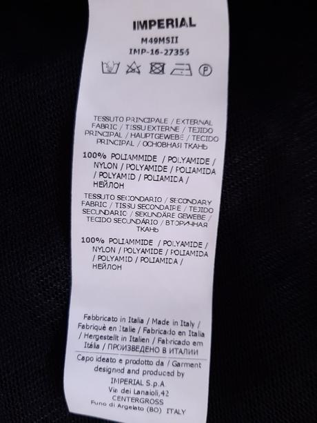 Imperial italy krajkovany top bluzka, s